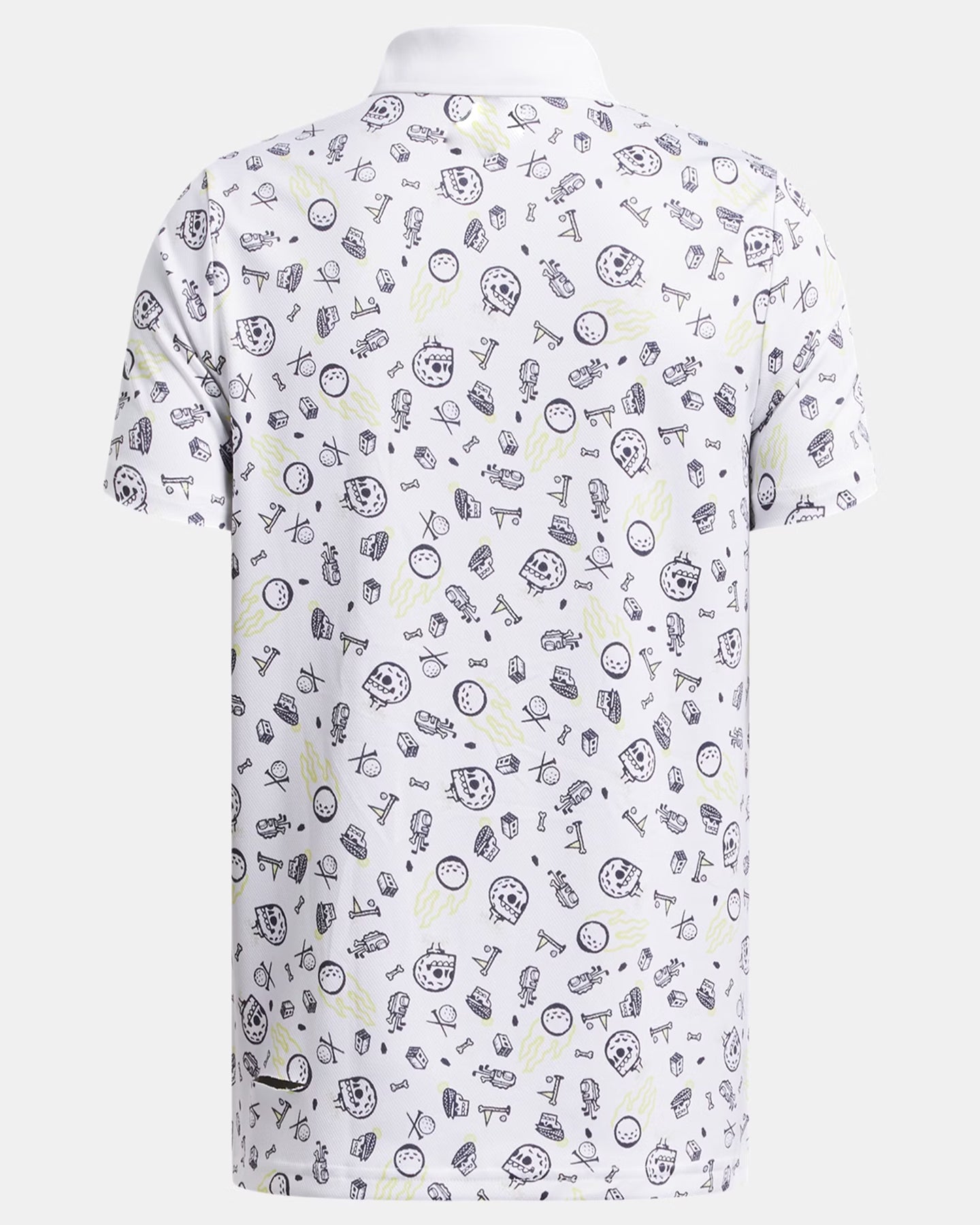 Men's Easter skeletons golf polo shirt