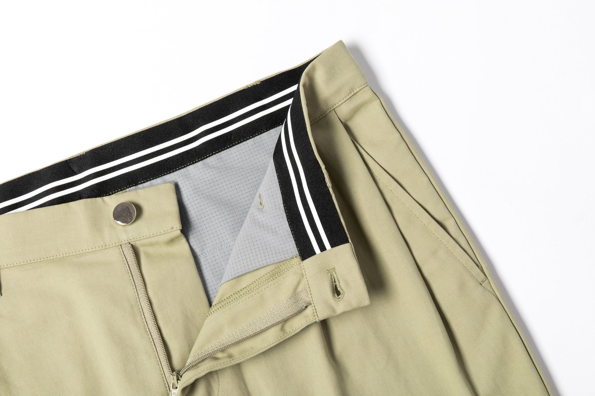 Trendy Khaki Business Trousers