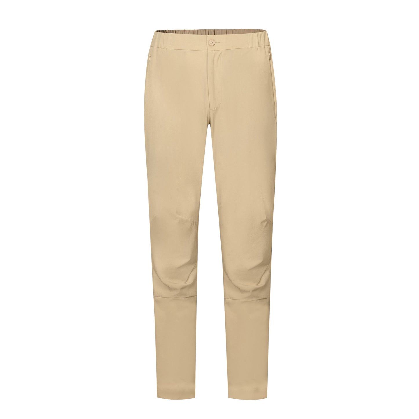 Khaki Quick - Dry Slim - Fit Trousers