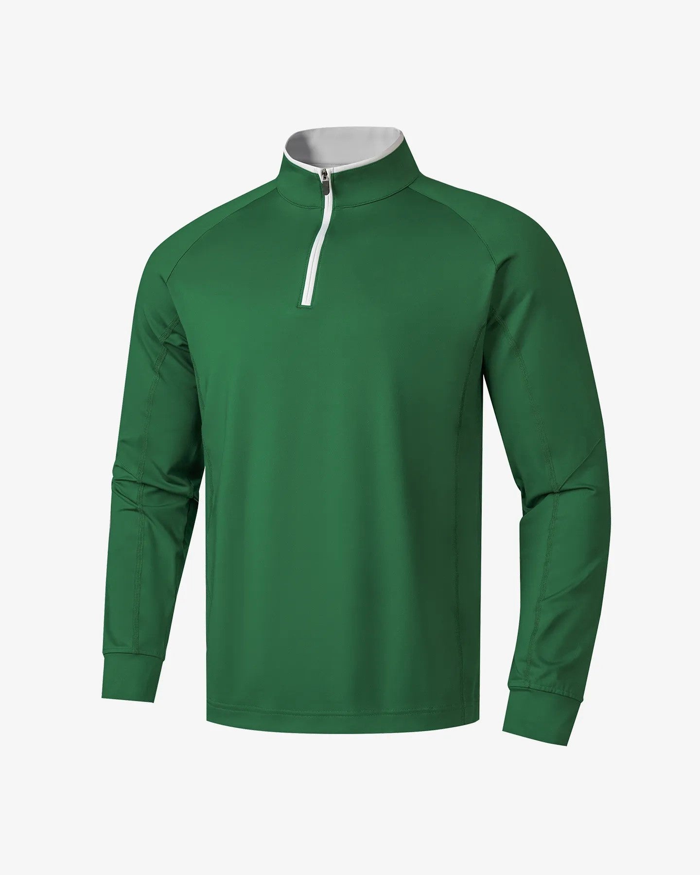 Performance Quarter Zip Pullover:Green