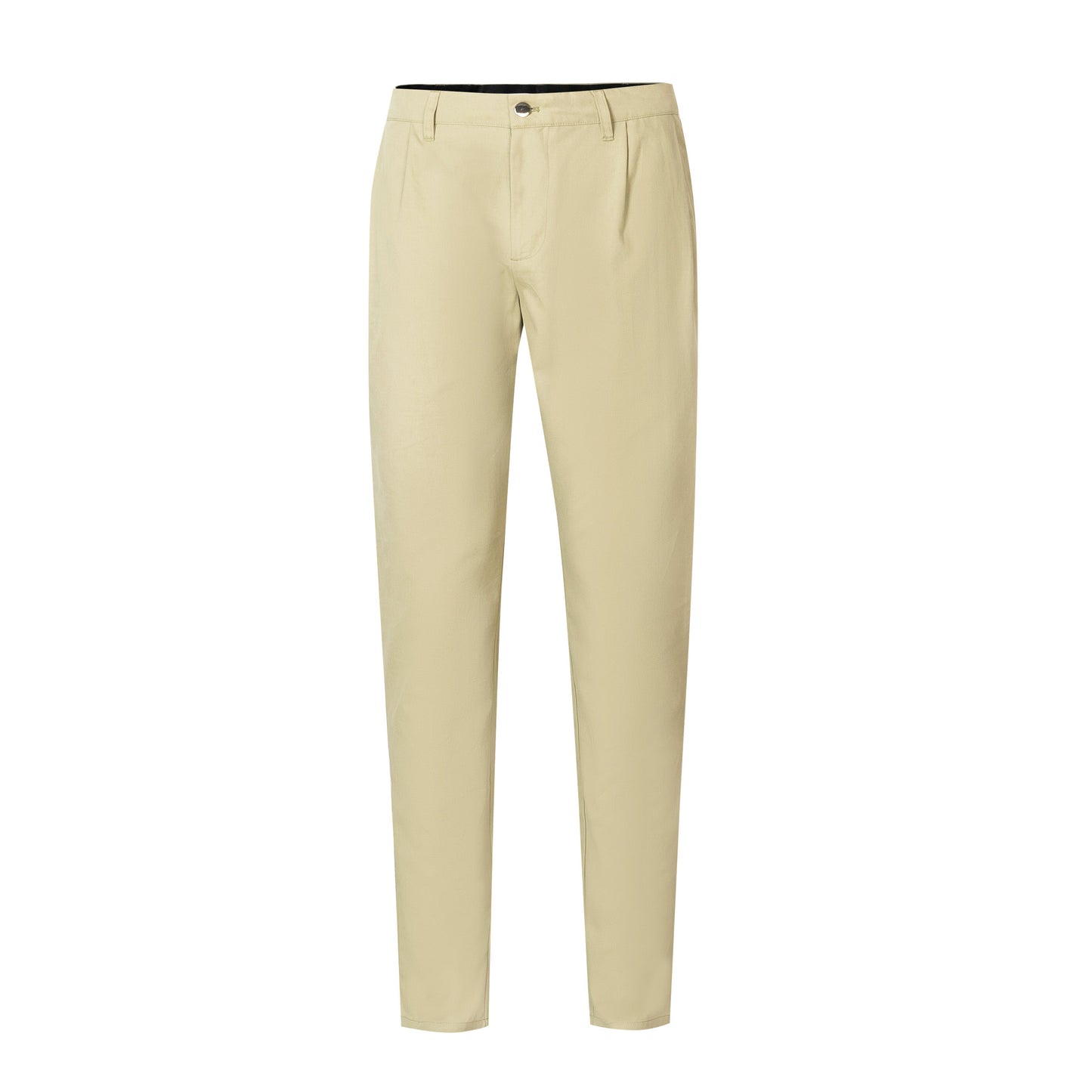 Trendy Khaki Business Trousers