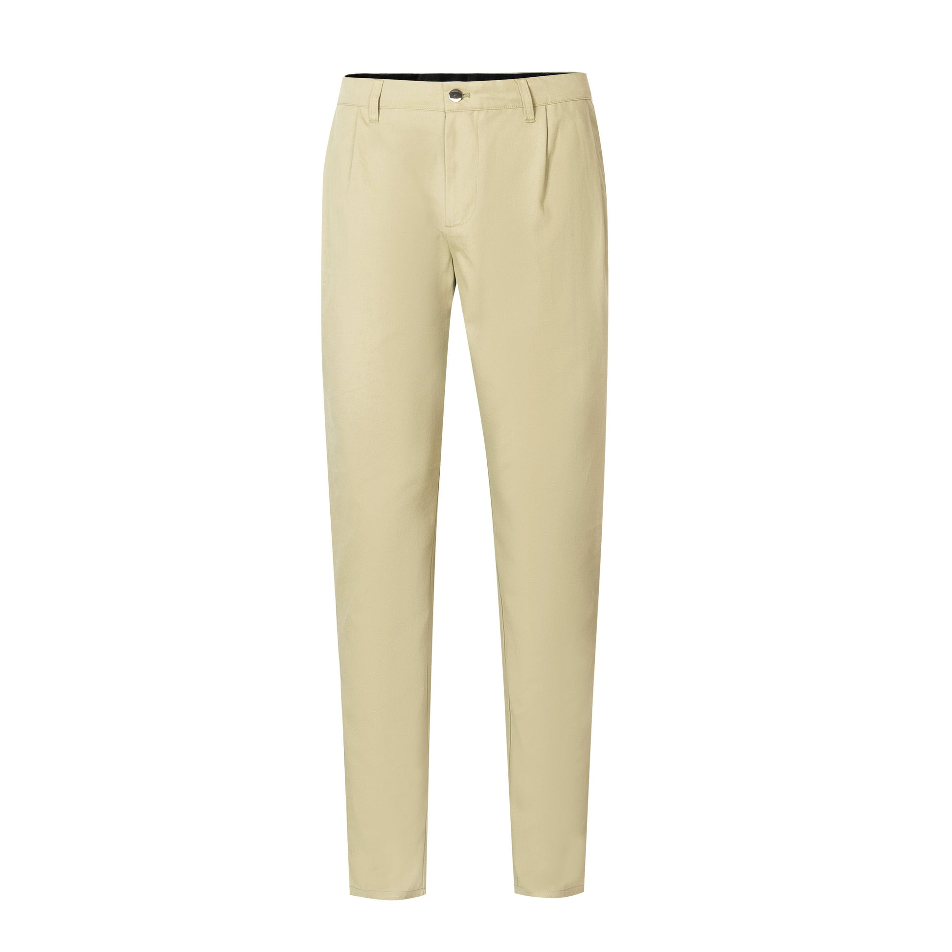 Trendy Khaki Business Trousers