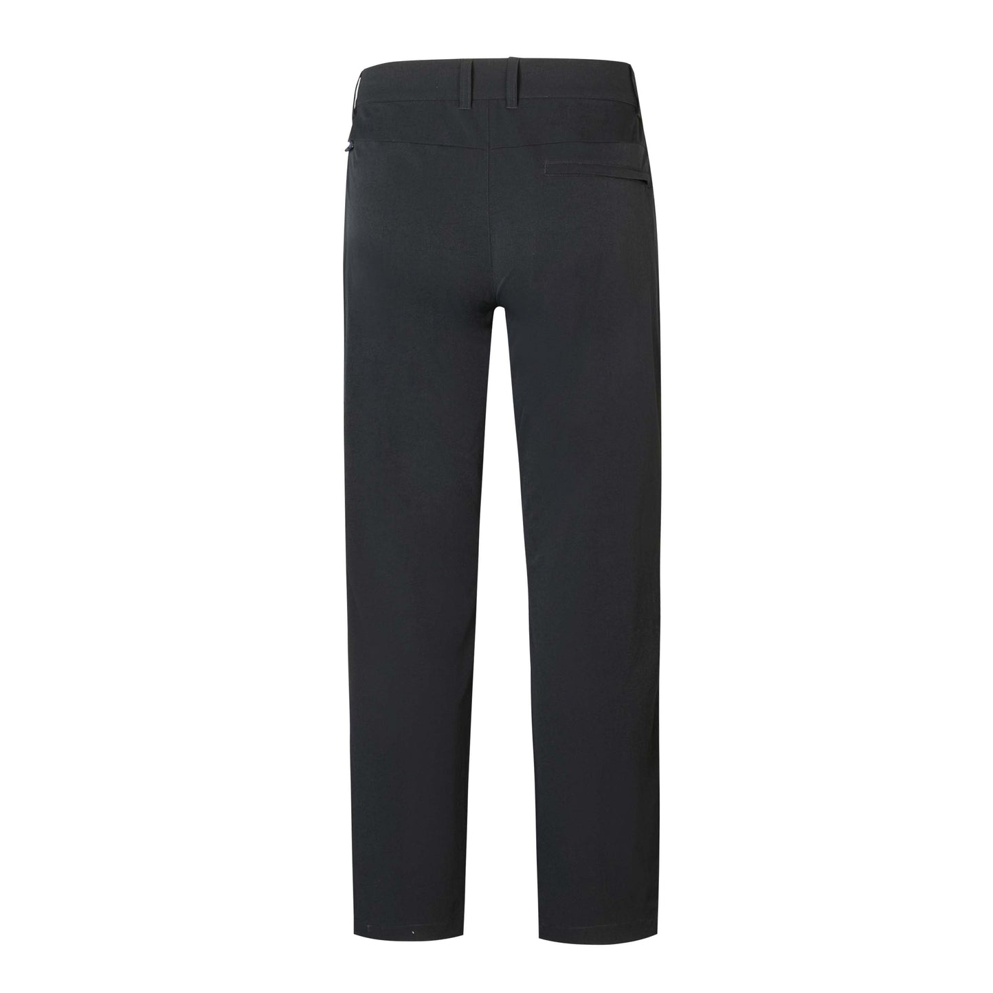 Navy Blue Trousers with Contrast - Colored Waistband