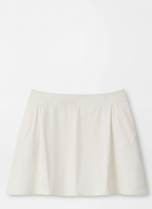 Ivory Elegance Performance Flare Skirt