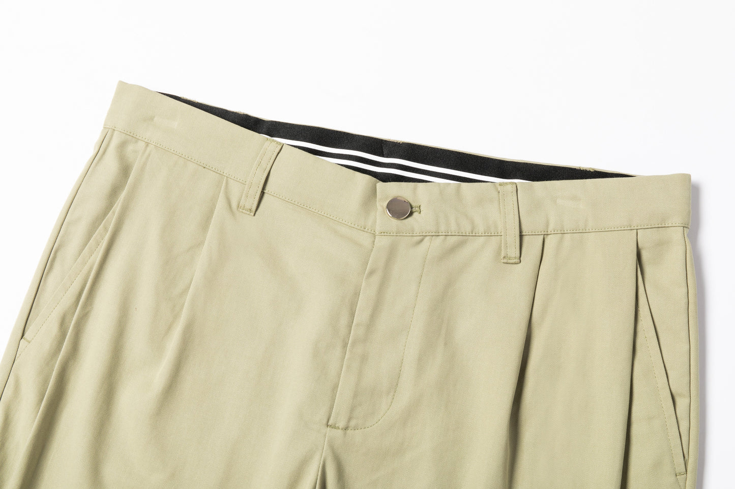 Trendy Khaki Business Trousers
