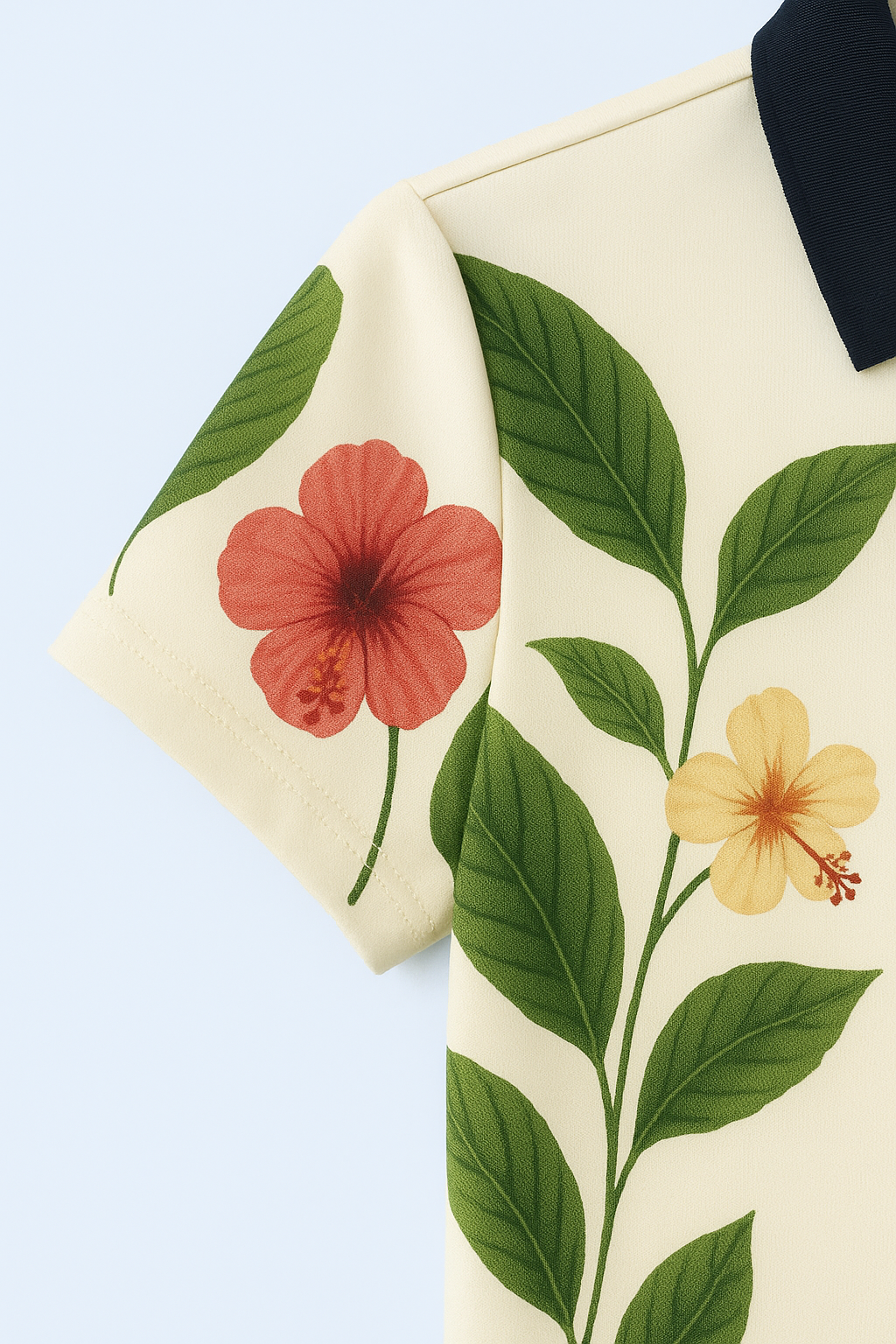 Hibiscus Bloom Golf Dress