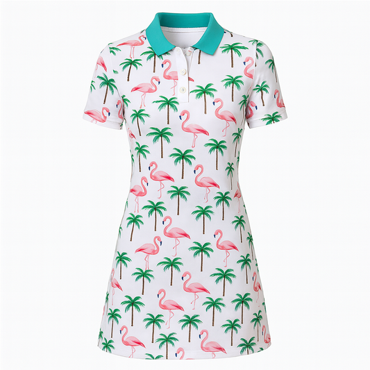 Tropical Swing Golf Dress