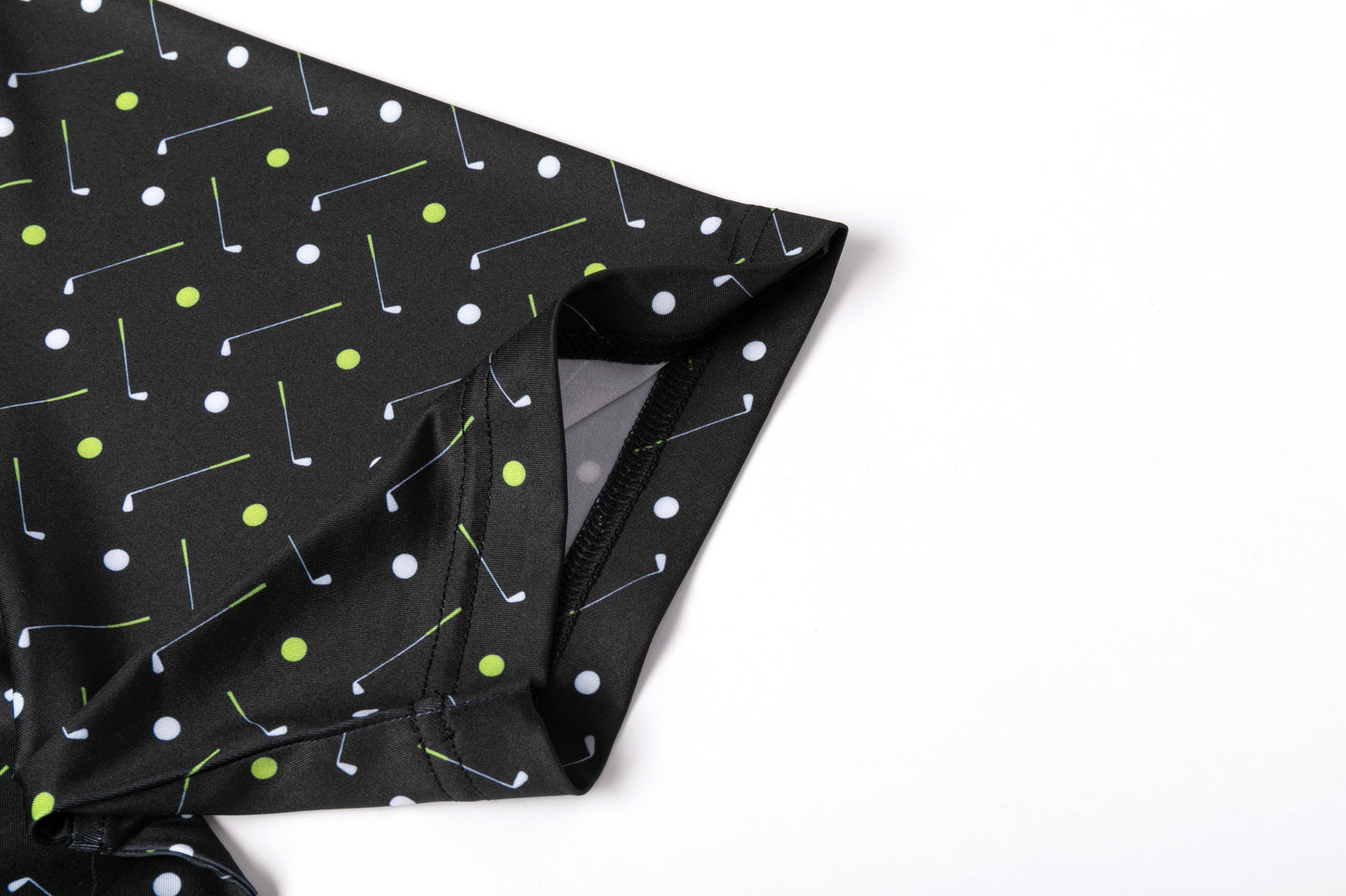 Golf Equipment Patterns Antimicrobial quick dry slim fit polo shirt