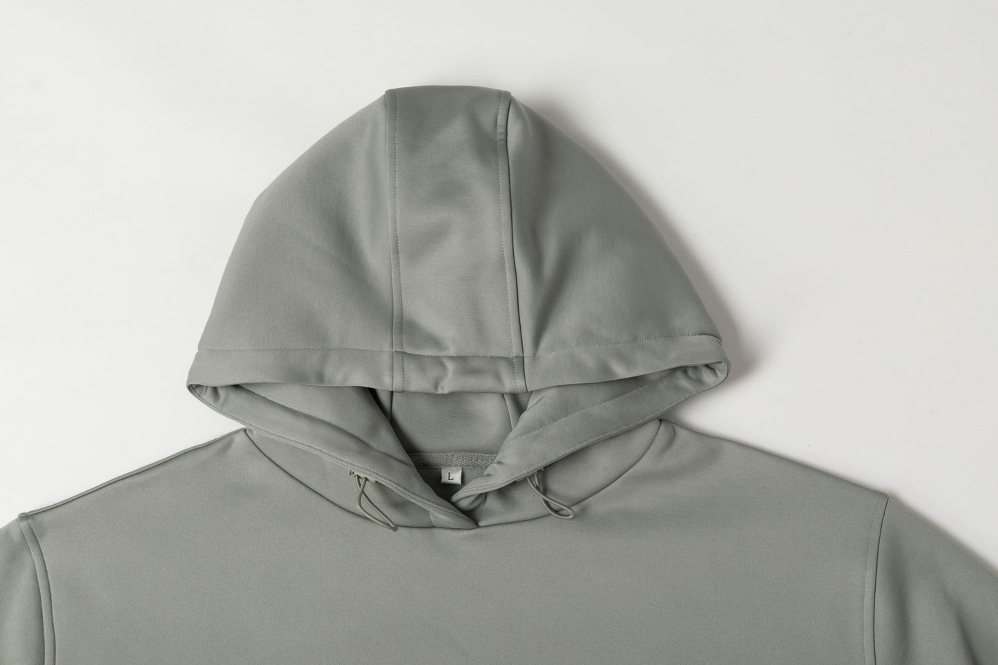 Men's gray hoodie