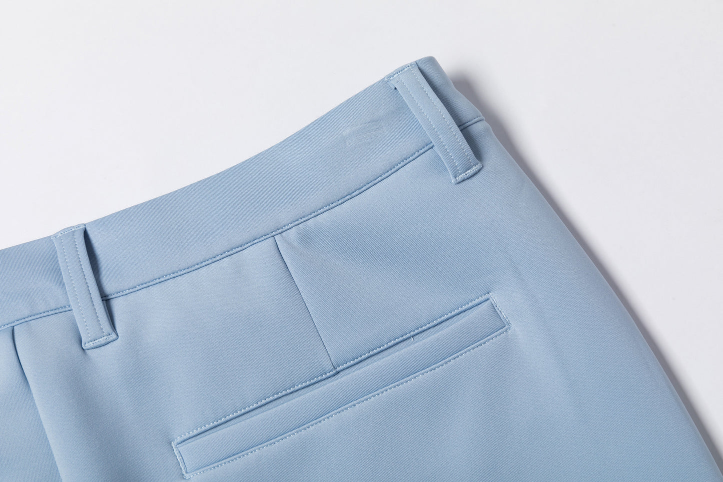 Light Blue Slim - Fit Casual Pants