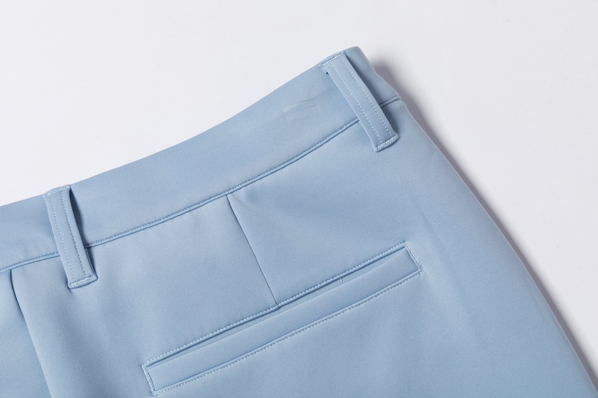 Light Blue Slim - Fit Casual Pants