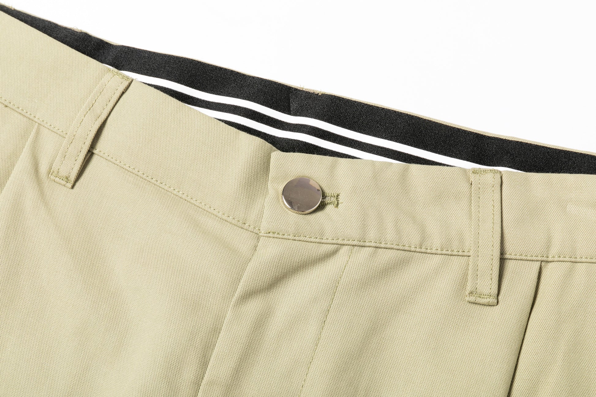 Trendy Khaki Business Trousers