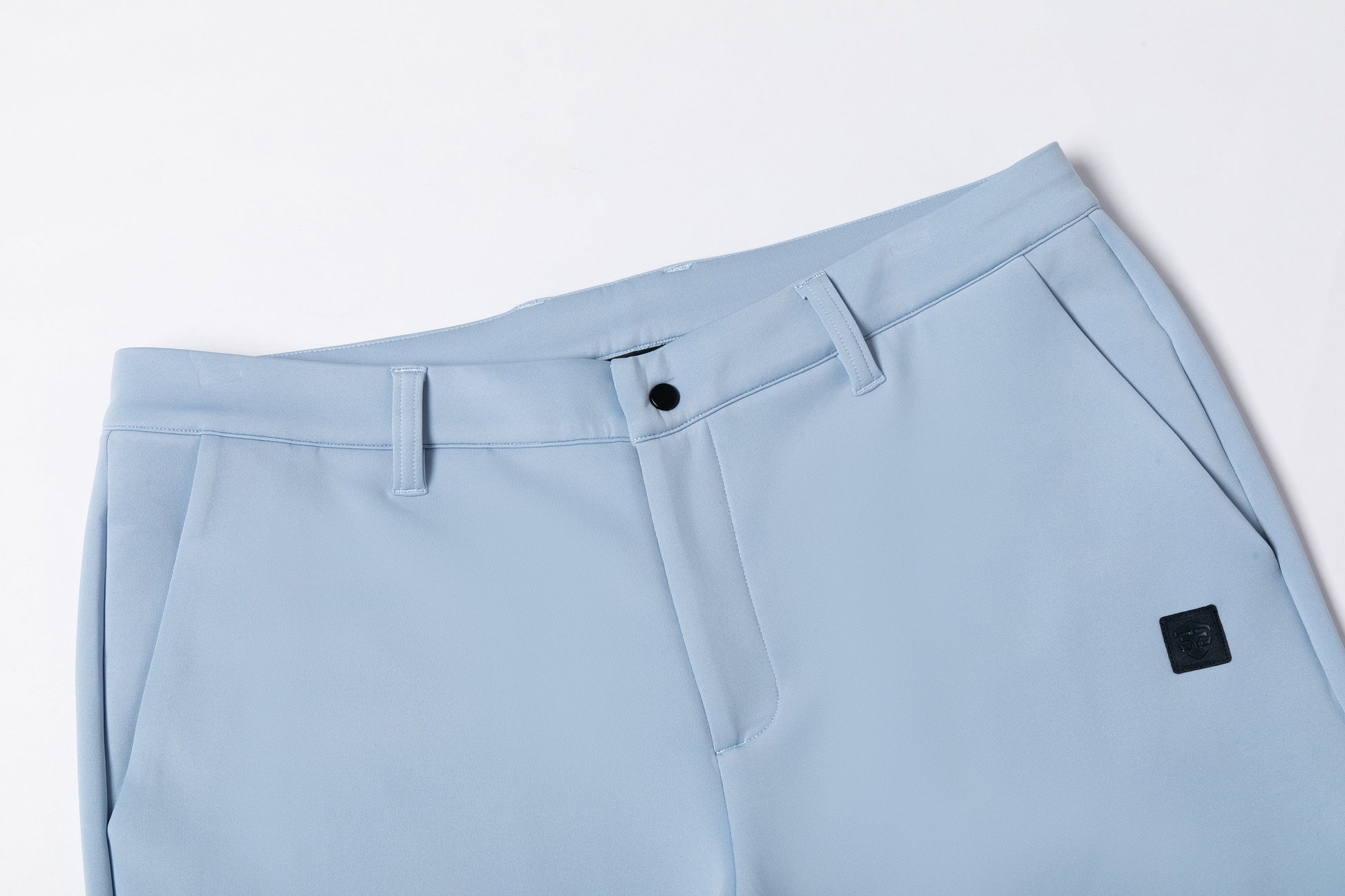 Light Blue Slim - Fit Casual Pants