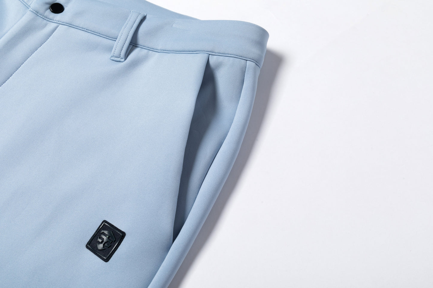 Light Blue Slim - Fit Casual Pants