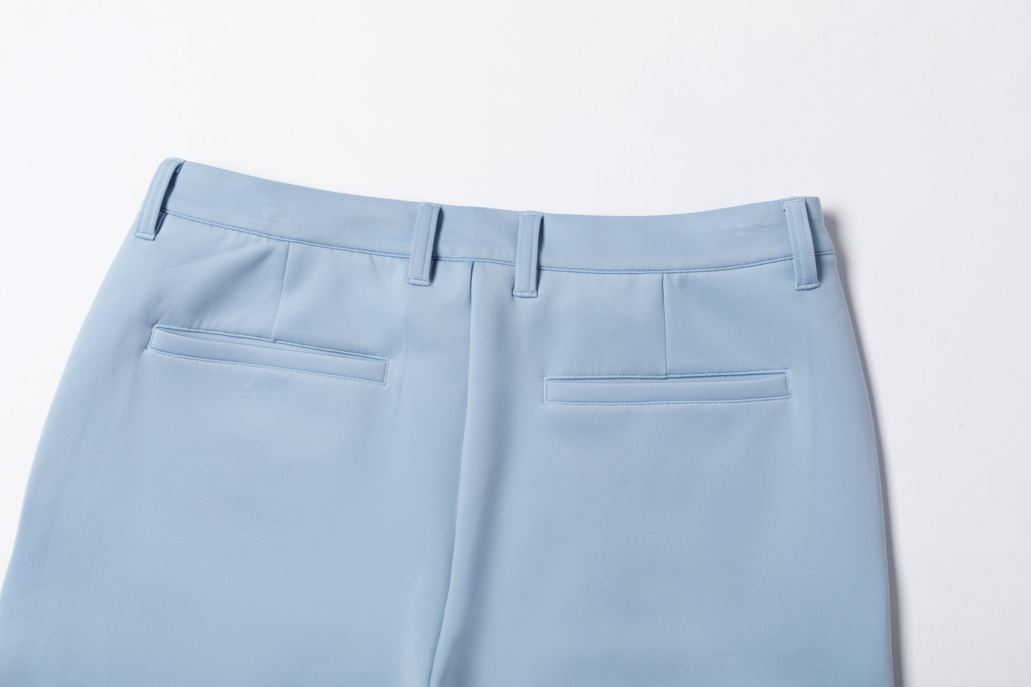 Light Blue Slim - Fit Casual Pants