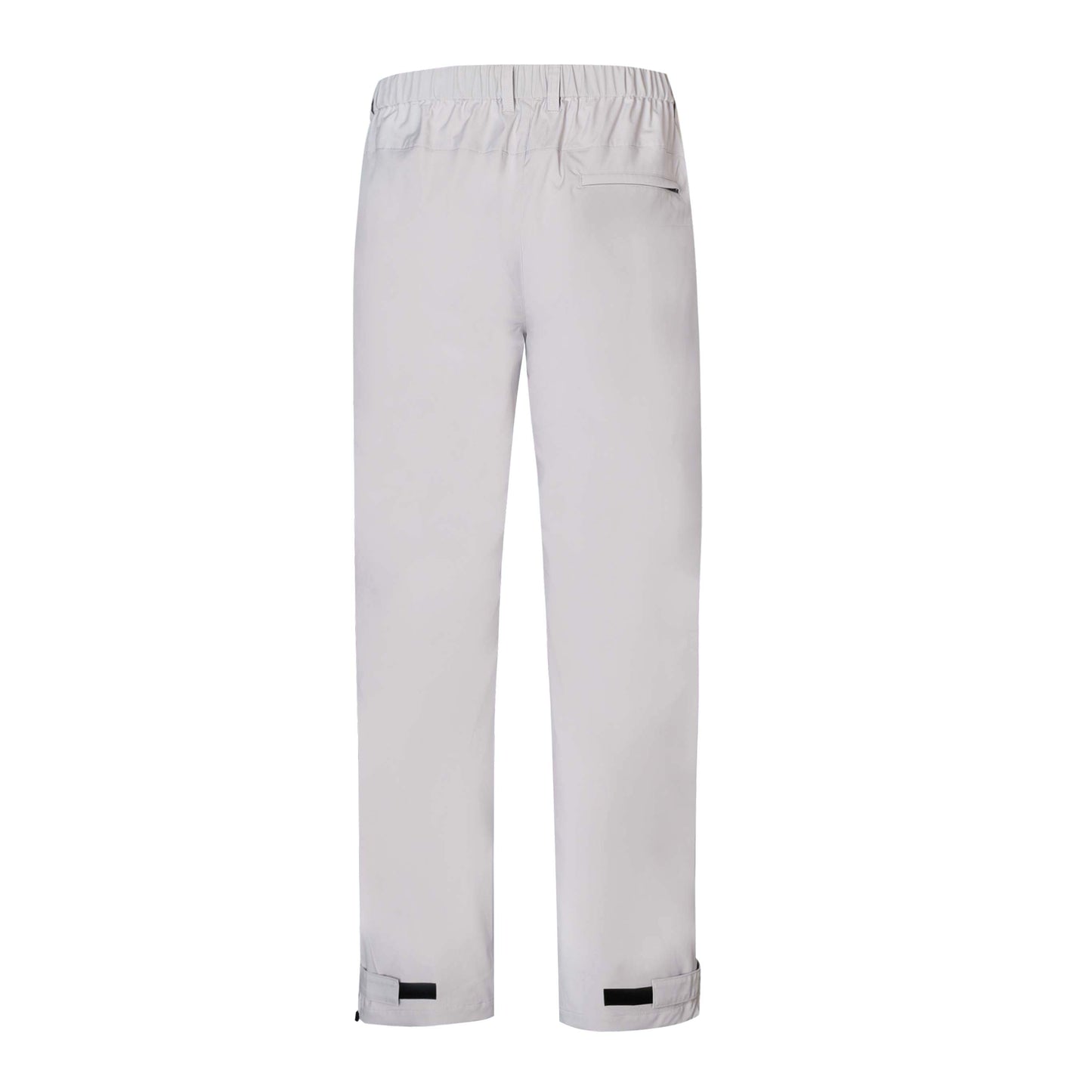 Light Gray Loose Straight - Leg Trousers