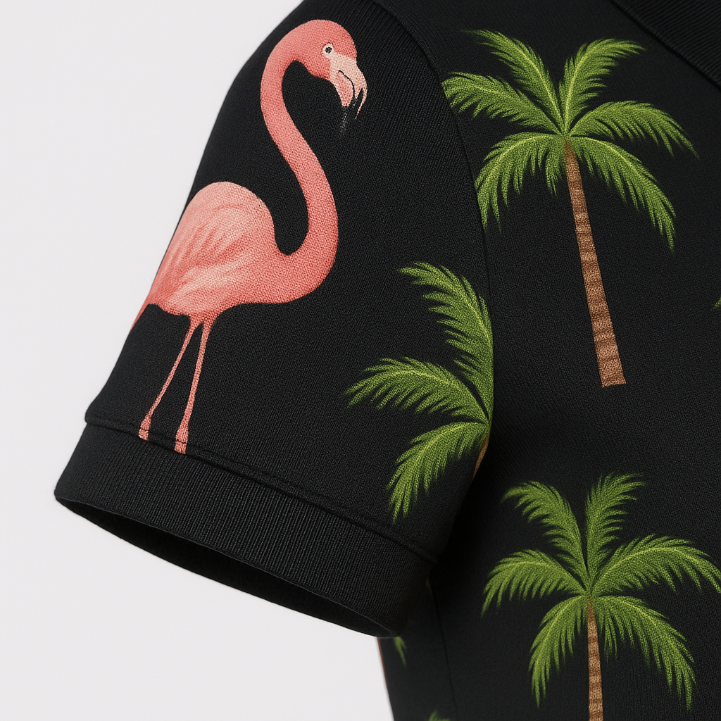 Tropical Flamingo Golf Dress