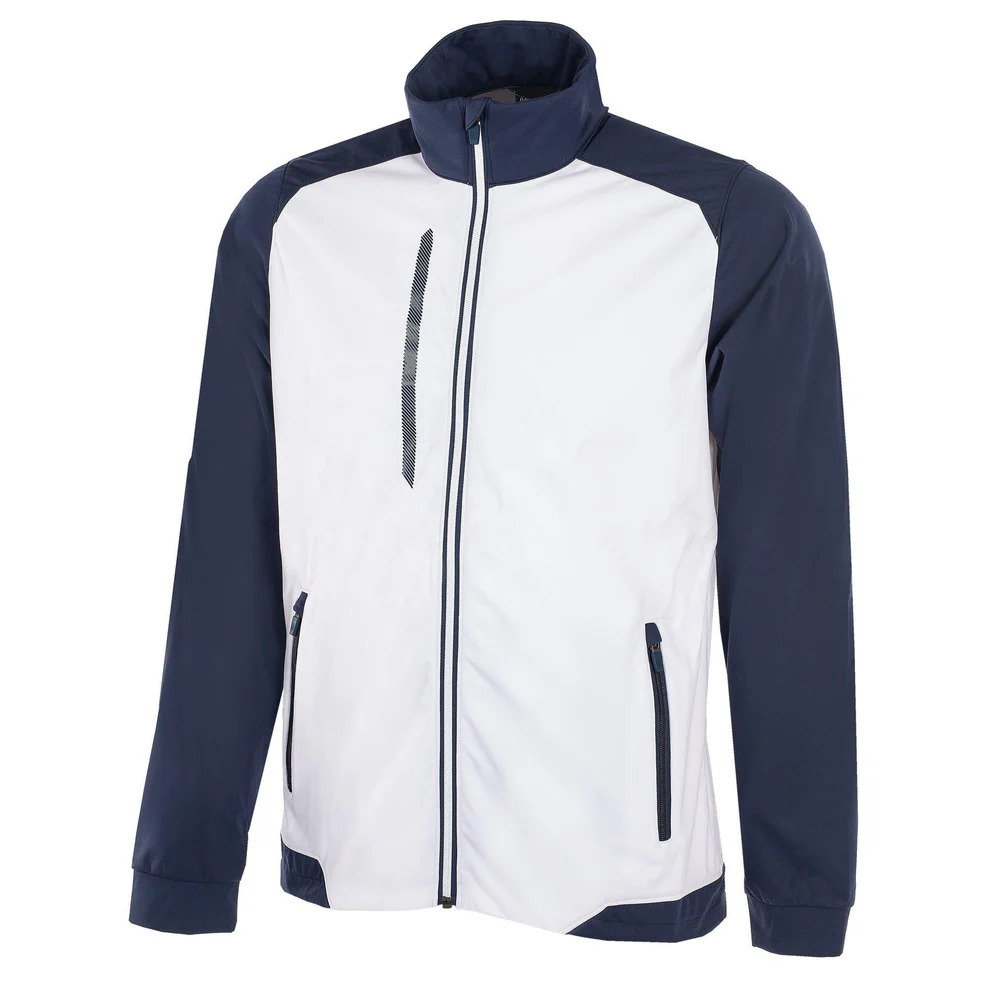Men's Navy & White Performance Golf Jacket