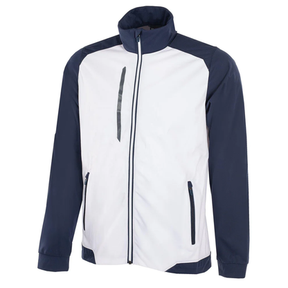 Men's Navy & White Performance Golf Jacket