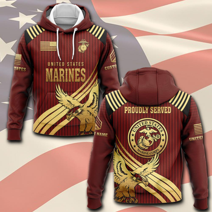 Men's US Marines Honor Performance Hoodie