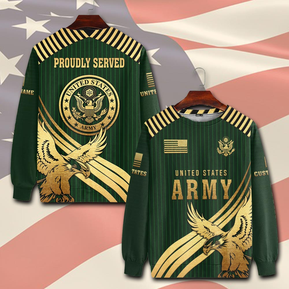 Men's US Army Honor Performance Crew Neck Sweatshirt