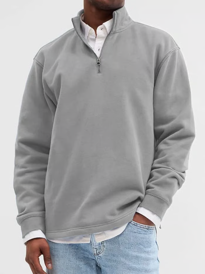 Men's Fashion quarter zip