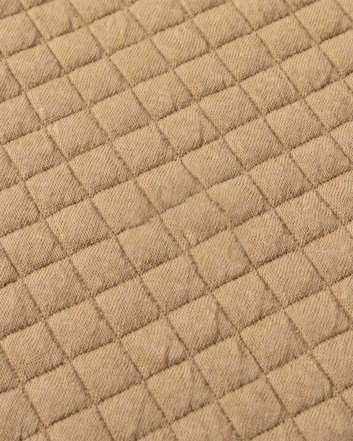 The Quarter Zip Pullover: Diamond Quilted