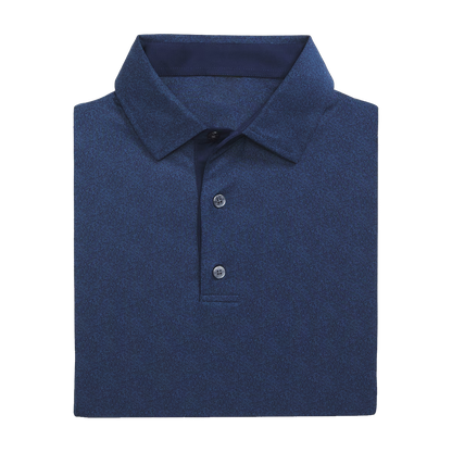 Men's Golf Polo Shirt - Navy Blue Performance Fit with Breathable Fabric for Ultimate Comfort