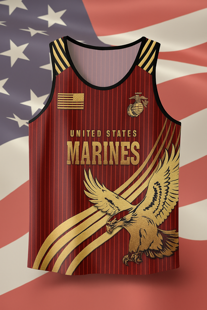 Men's US Marines Honor Performance Tank Top
