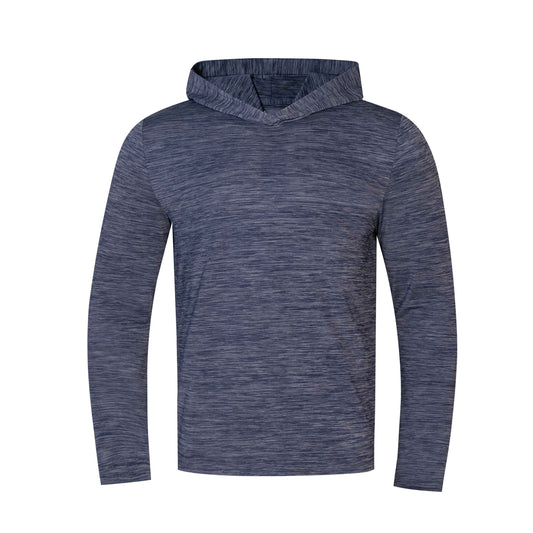Men's Heathered Golf Hoodie (Navy Versatility Series)