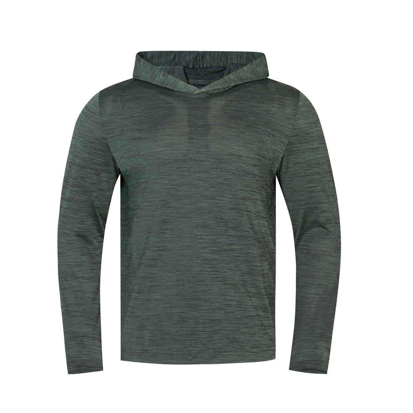 Men's Heathered Golf Hoodie (Forest Green Comfort Series)