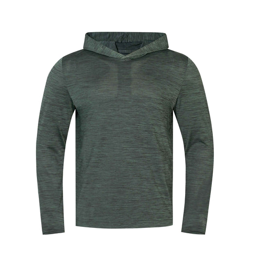 Men's Heathered Golf Hoodie (Forest Green Comfort Series)