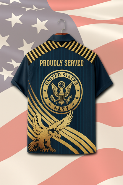 Men's US Navy Honor Performance Button-Down Shirt