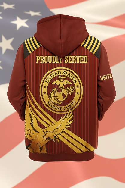 Men's US Marines Honor Performance Hoodie