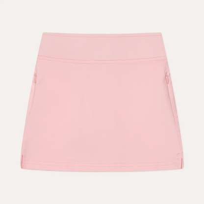 Girls' Pink Performance Golf Skort