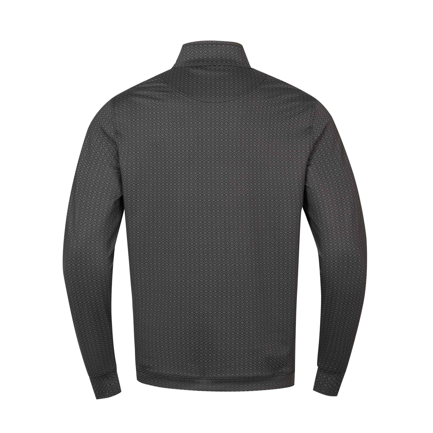 Men's Patterned Golf Quarter-Zip Pullover (Modern Textured Series)