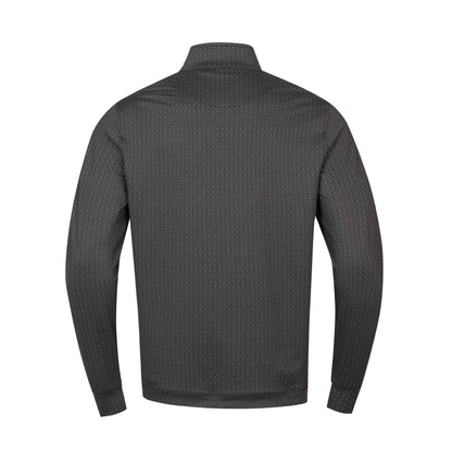 Men's Patterned Golf Quarter-Zip Pullover (Modern Textured Series)