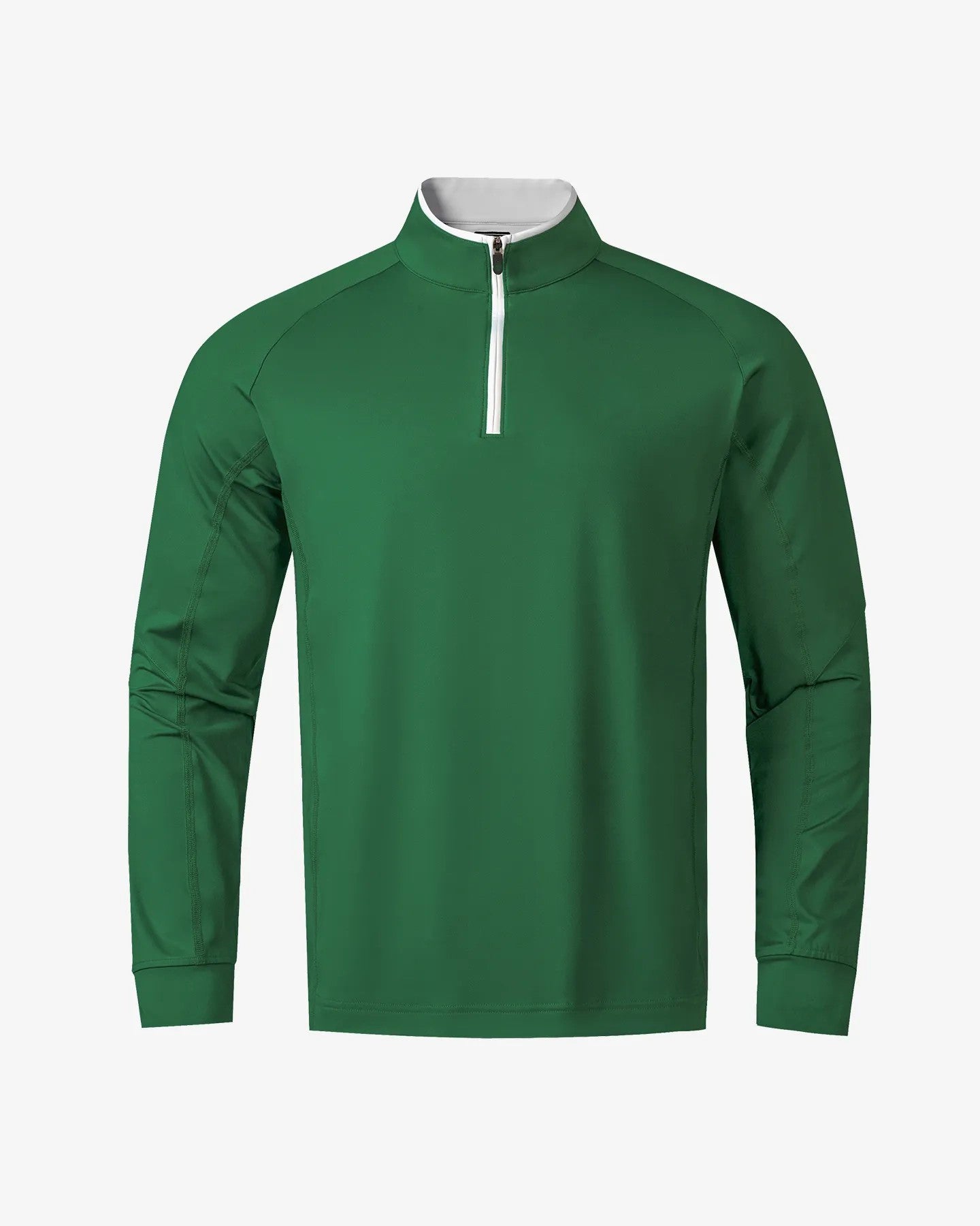 Performance Quarter Zip Pullover:Green