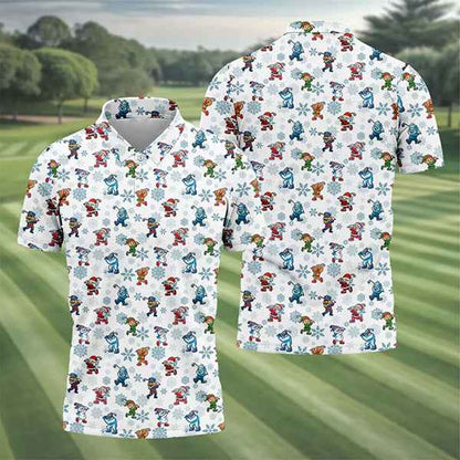 Christmas Golf Polo (Holiday Character Series)