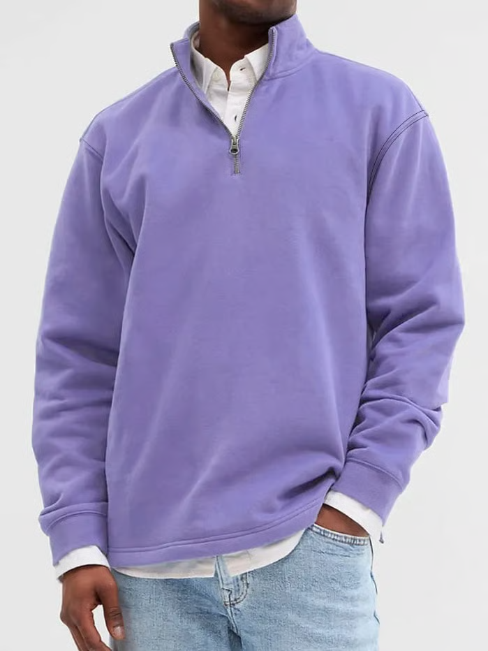 Men's Fashion quarter zip