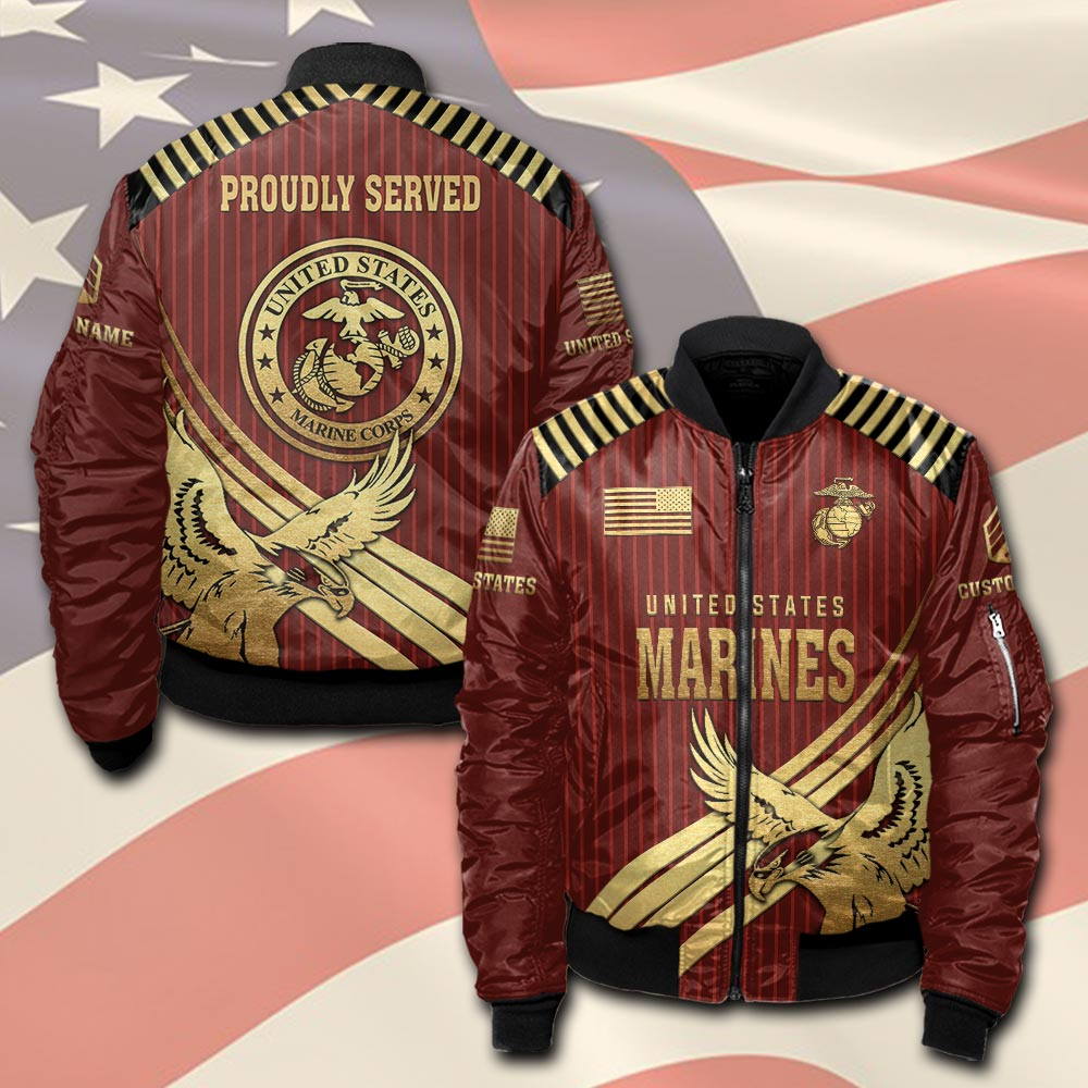 Men's US Marines Honor Performance Bomber Jacket