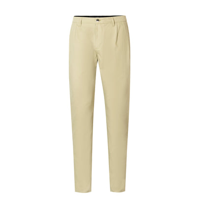 Trendy Khaki Business Trousers