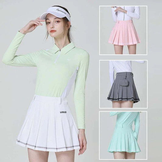 Women's Pleated Golf Skort (Pastel Vintage Series)
