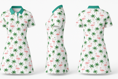 Tropical Swing Golf Dress