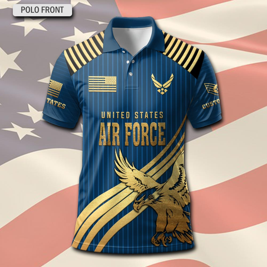 Men's US Air Force Honor Performance Polo