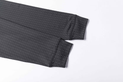 Men's Patterned Golf Quarter-Zip Pullover (Modern Textured Series)