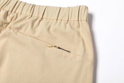 Khaki Quick - Dry Slim - Fit Trousers