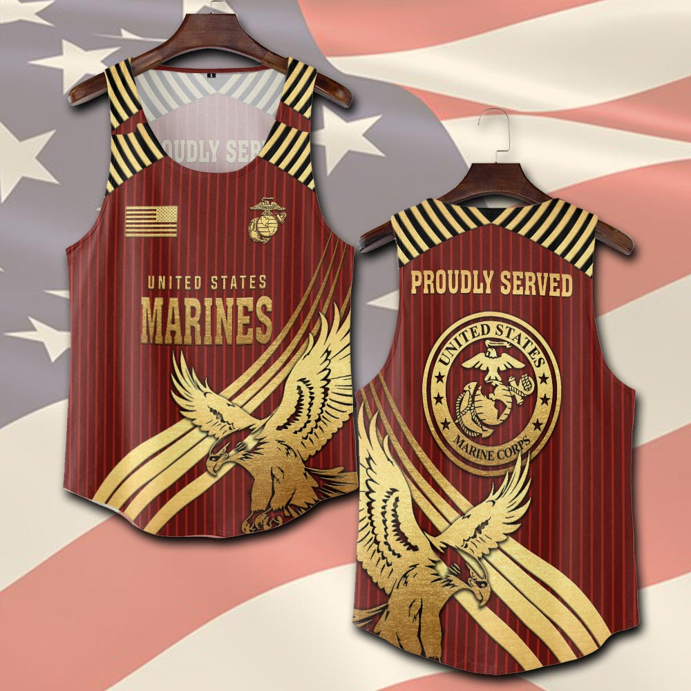 Men's US Marines Honor Performance Tank Top