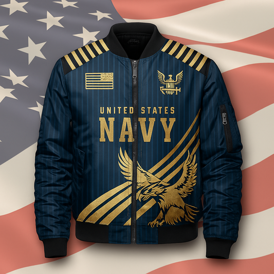 Men's US Navy Honor Performance Bomber Jacket