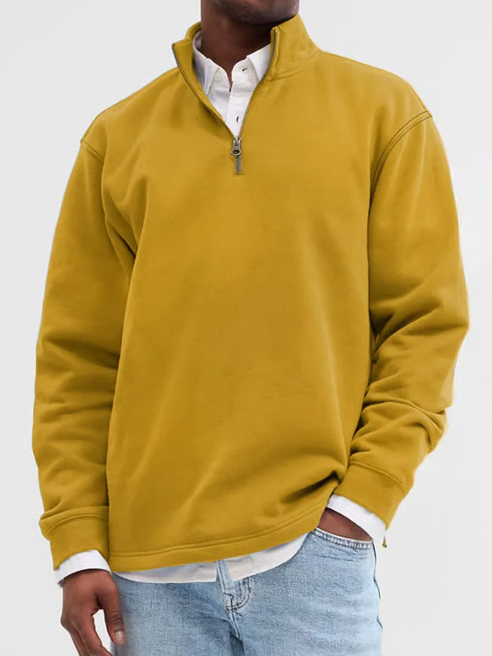 Men's Fashion quarter zip